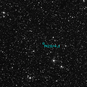DSS image of PK231+4.1