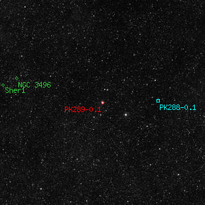 DSS image of PK289-0.1