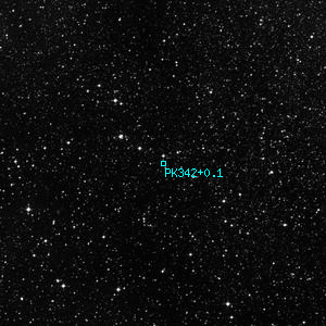 DSS image of PK342+0.1