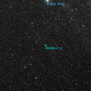 DSS image of PK343-7.1