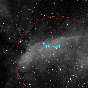 DSS image of PK344+0.1