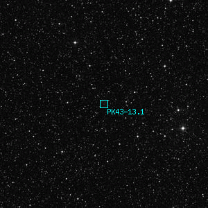 DSS image of PK43-13.1