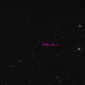 DSS image of PK50-36.1