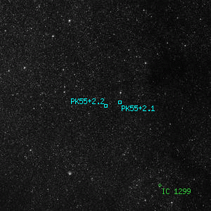 DSS image of PK55+2.2