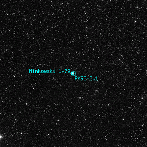 DSS image of PK93+2.1