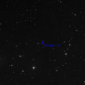 DSS image of Palomar 13