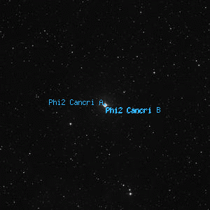 DSS image of Phi2 Cancri B