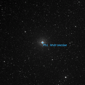 DSS image of Phi Andromedae