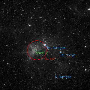 DSS image of Phi Aurigae