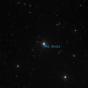 DSS image of Phi Gruis