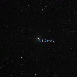 DSS image of Pi1 Cancri