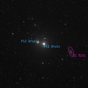 DSS image of Pi1 Gruis