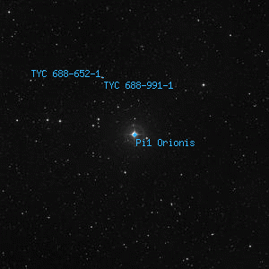 DSS image of Pi1 Orionis