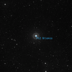 DSS image of Pi2 Orionis
