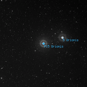 DSS image of Pi5 Orionis