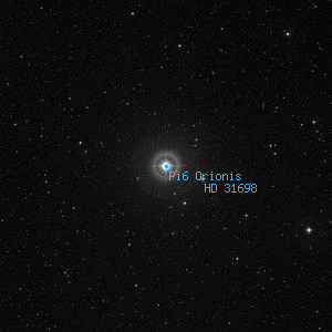 DSS image of Pi6 Orionis