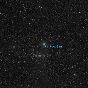 DSS image of Pi Aquilae