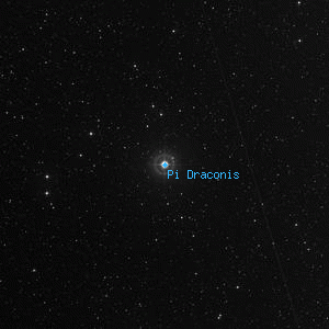 DSS image of Pi Draconis