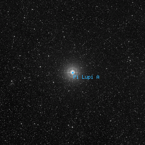 DSS image of Pi Lupi A