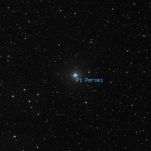 DSS image of Pi Persei