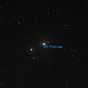 DSS image of Pi Piscium