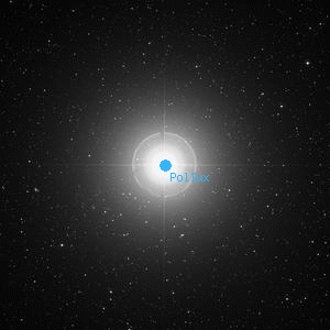 DSS image of Pollux