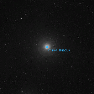 DSS image of Prima Hyadum