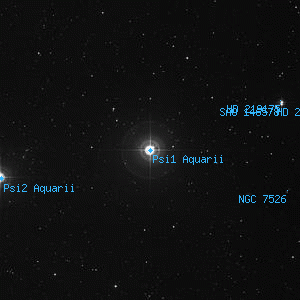 DSS image of Psi1 Aquarii