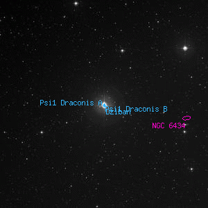 DSS image of Psi1 Draconis B