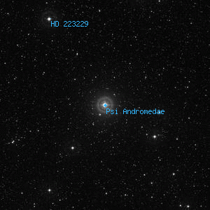 DSS image of Psi Andromedae