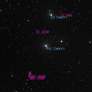 DSS image of Psi Cancri