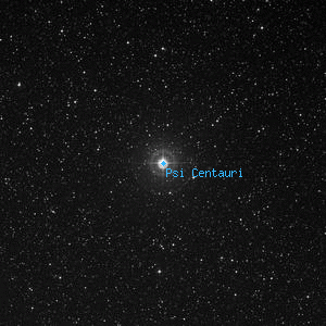 DSS image of Psi Centauri