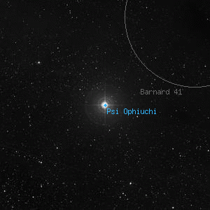 DSS image of Psi Ophiuchi