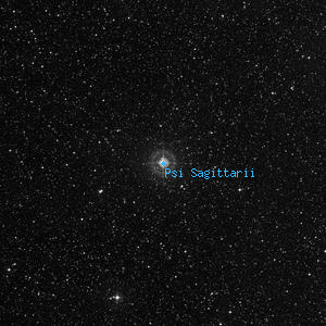 DSS image of Psi Sagittarii