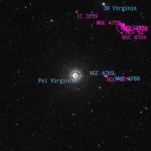 DSS image of Psi Virginis