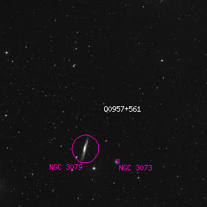DSS image of Q0957+561