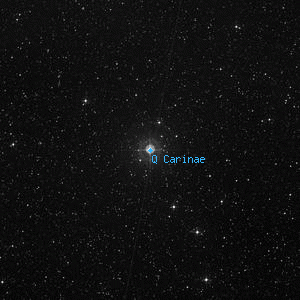 DSS image of Q Carinae