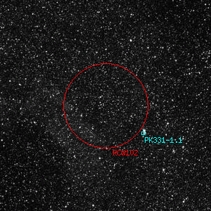 DSS image of RCW102