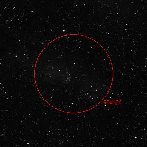 DSS image of RCW126