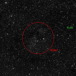 DSS image of RCW47