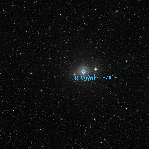 DSS image of R Cygni