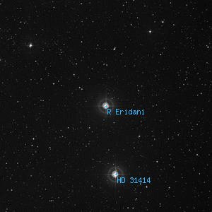 DSS image of R Eridani
