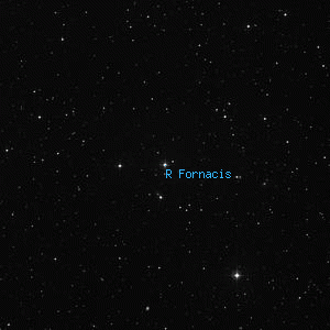 DSS image of R Fornacis