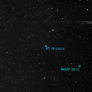 DSS image of RT Orionis