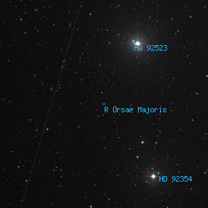 DSS image of R Ursae Majoris