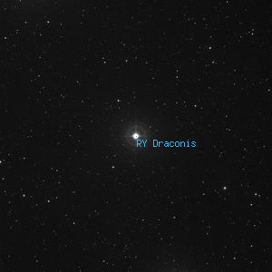DSS image of RY Draconis