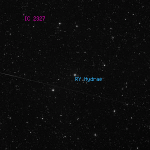 DSS image of RY Hydrae
