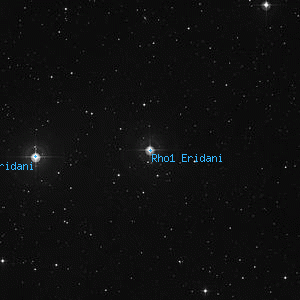 DSS image of Rho1 Eridani