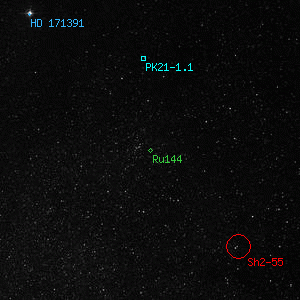 DSS image of Ru144