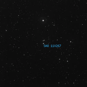 DSS image of SAO 110267